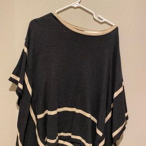 August Silk Poncho